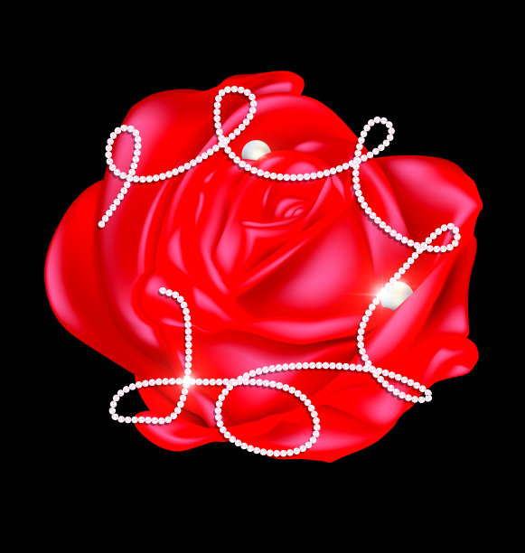 玫瑰和珍珠图片下载