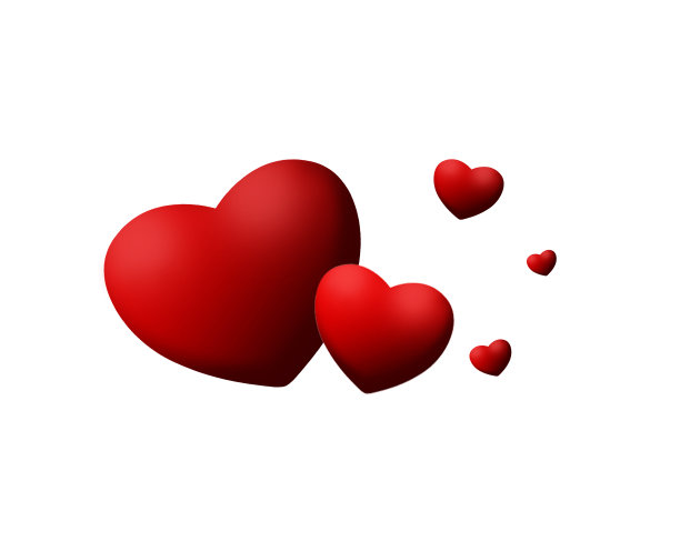 红色的心图片下载