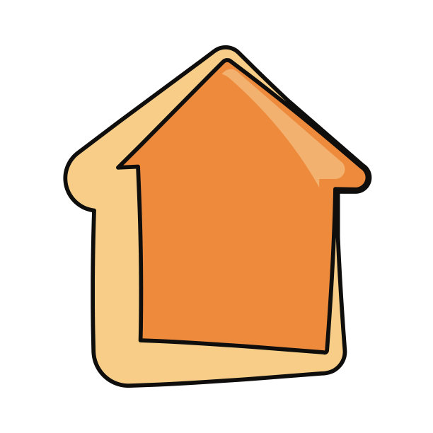 房子孤立的象征图片下载