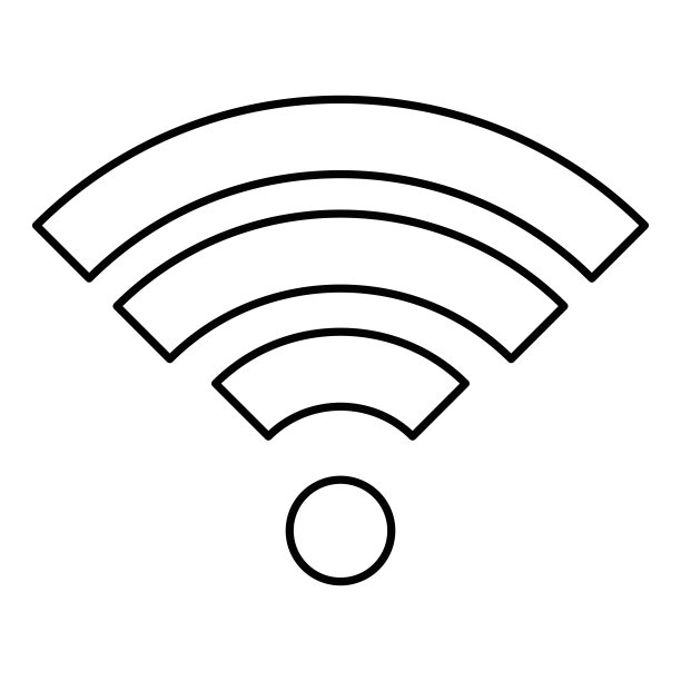 Wifi信号隔离图标图片下载