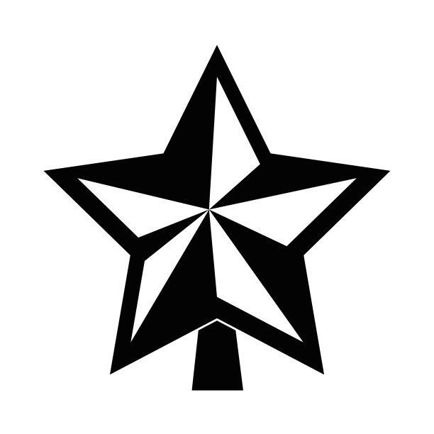 星星装饰独立图标图片下载