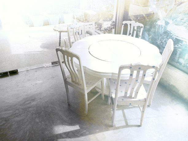 白色复古家具图片下载