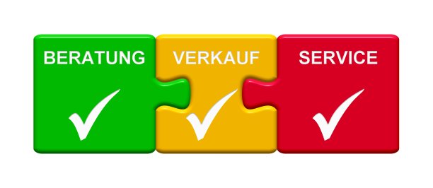 3个拼图按钮显示咨询处置服务德国图片下载