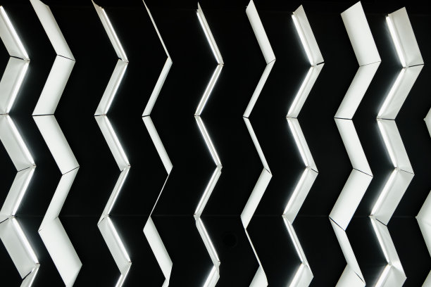 装饰的细节现代天花板照明图片下载