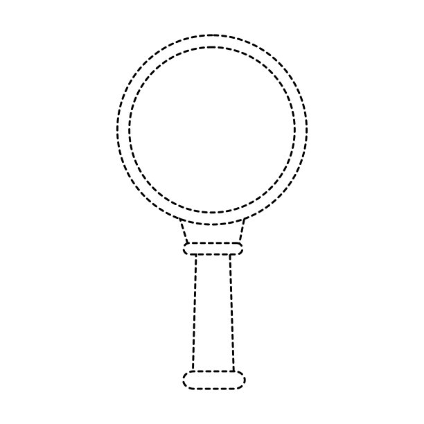 放大镜符号图片下载