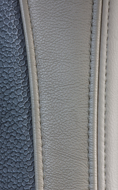 汽车里的灰色皮革内饰图片下载