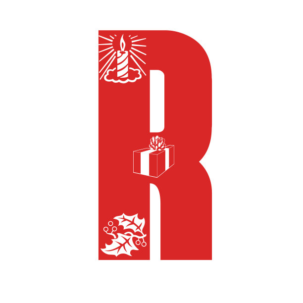 红色字母R图片下载