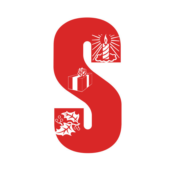 红色的字母S图片下载