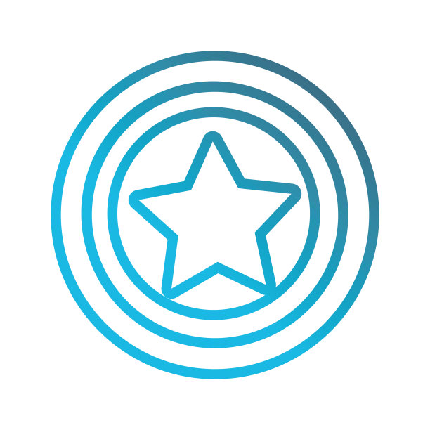 明星硬币图标图片下载