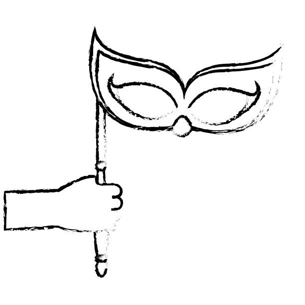 孤立的掩模设计图片下载