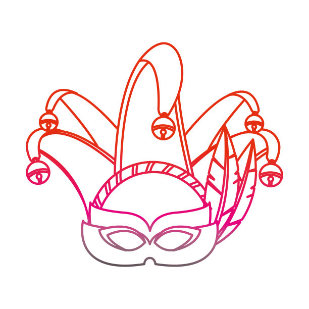 孤立的掩模设计图片下载