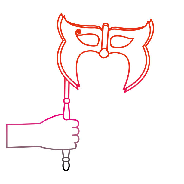 孤立的掩模设计图片下载