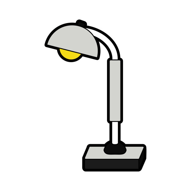 孤立的灯设计图片下载