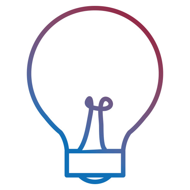 灯泡灯隔离图标图片下载