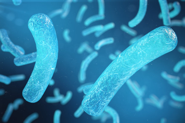 病毒性肝炎感染引起的慢性肝病，肝炎病毒，3d插图图片下载