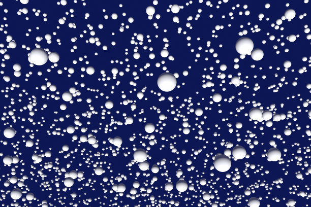 无数的3d插图，白色的球体图片下载