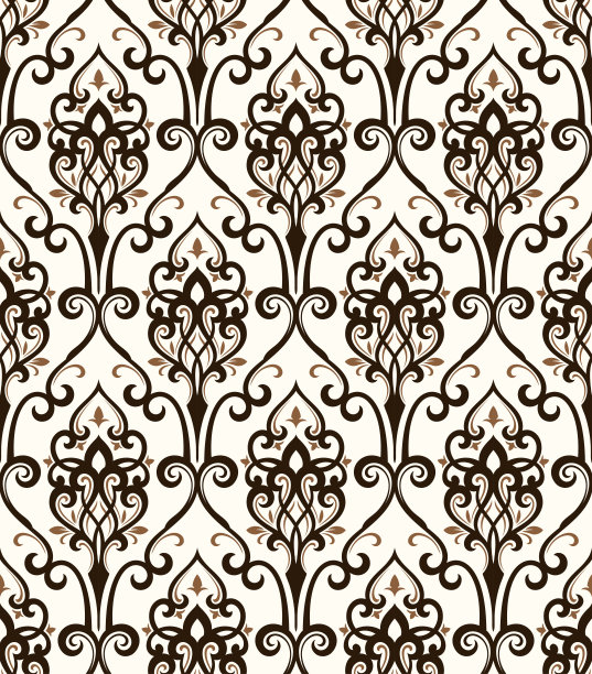 矢量缎无缝模式素材图片