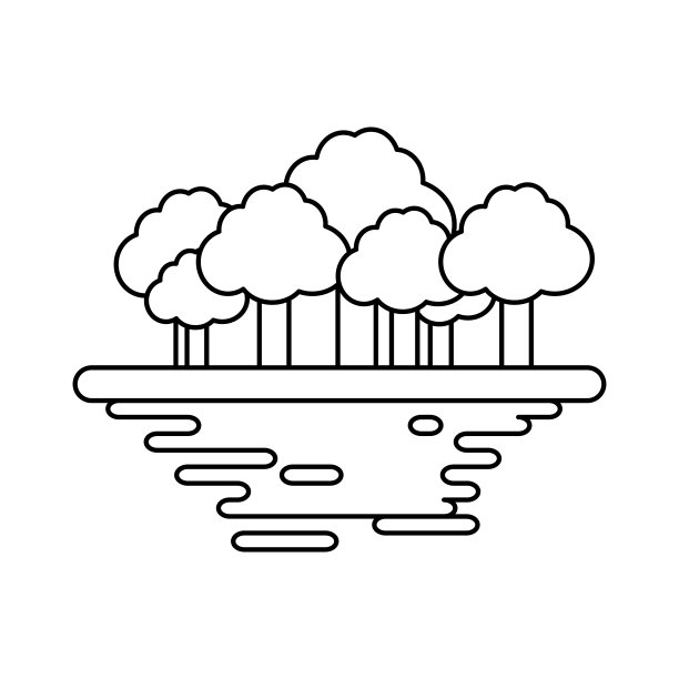 树木森林象征图片下载