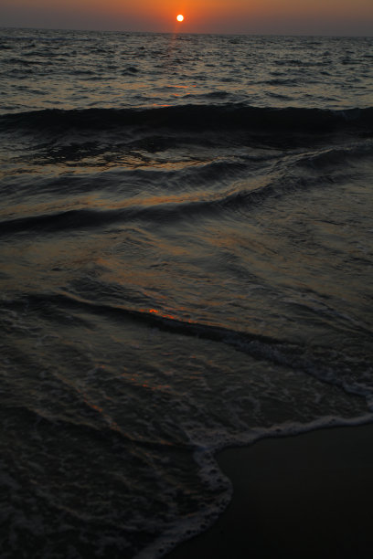 海上最后的太阳图片下载