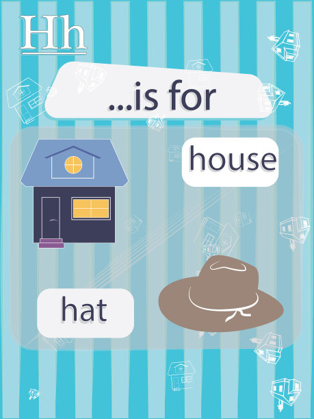 学习字母，学习如何写和读。适用于6岁以下儿童。图片下载