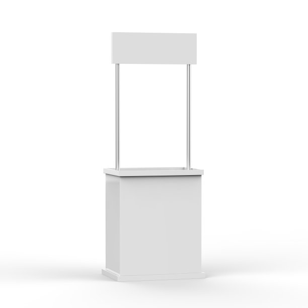 推广计数器在孤立的白色背景图片下载