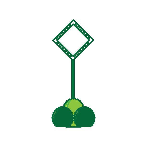 警示路标设计图片下载