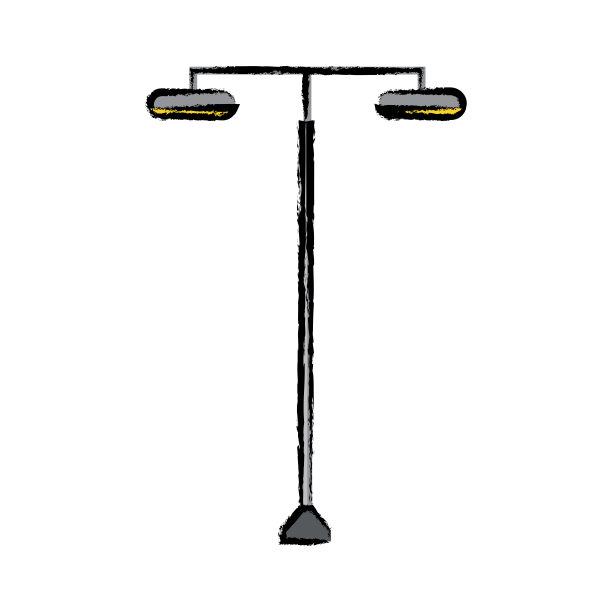 路灯图标图片下载