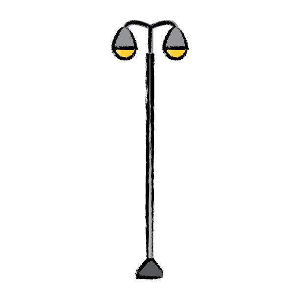 路灯图标图片下载