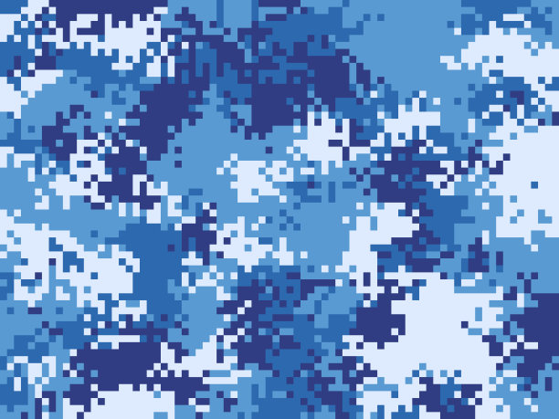 数字像素伪装图案素材图片