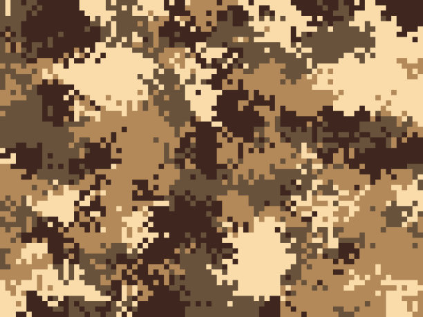 数字像素伪装图案素材图片