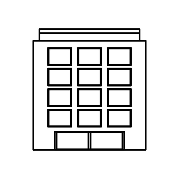 城市建筑图标图片下载