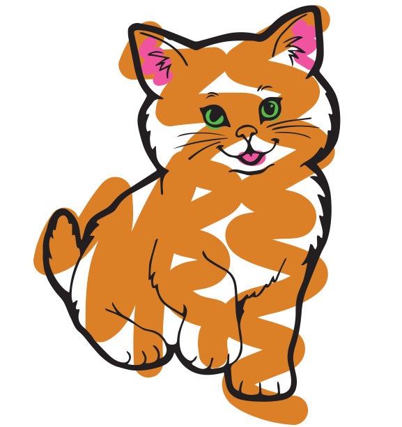 红头发的猫图片下载