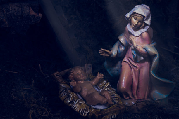 马槽场景图片下载