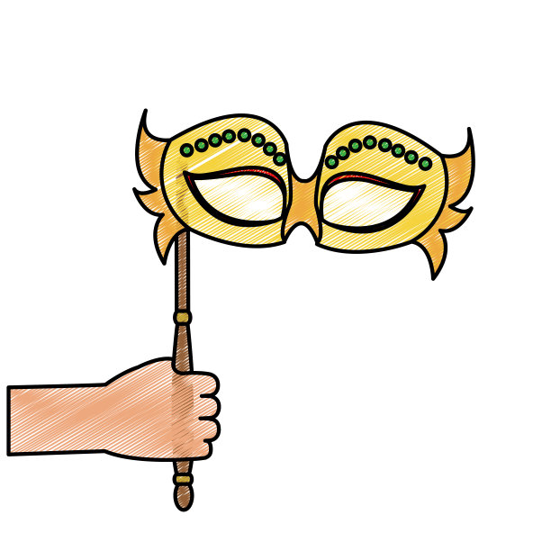 孤立的掩模设计图片下载