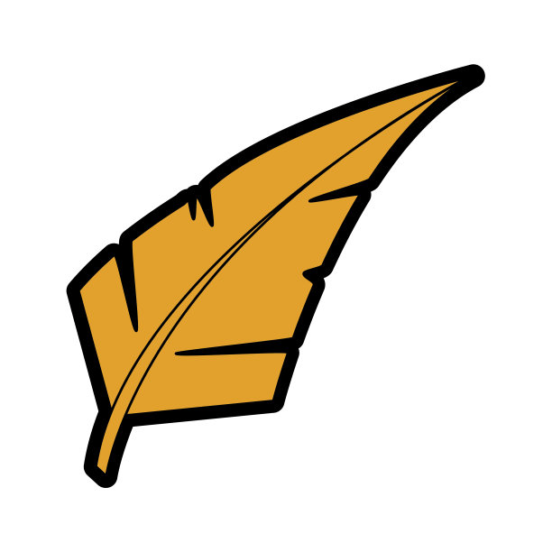 孤立的羽毛设计图片下载