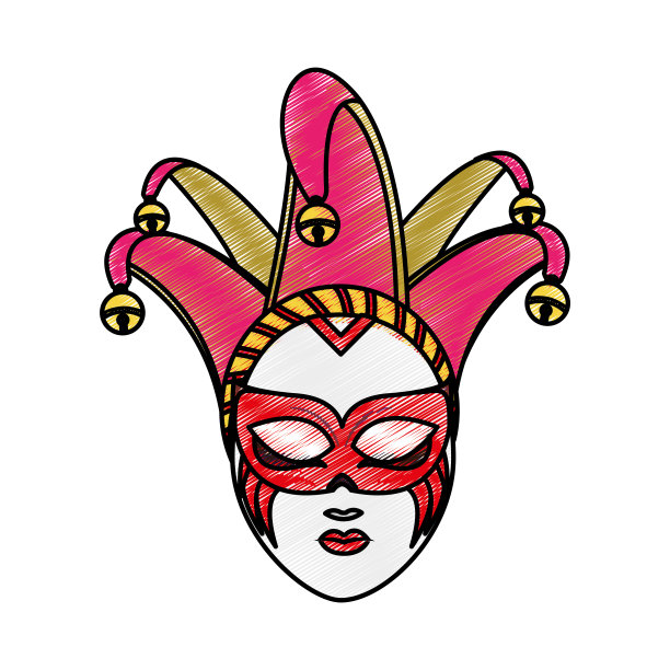 孤立的掩模设计图片下载