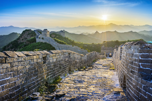 中国的长城。图片下载