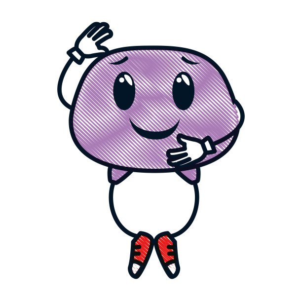 快乐的表情卡哇伊人物图片下载