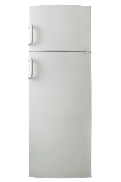 冰箱+剪切路径素材图片