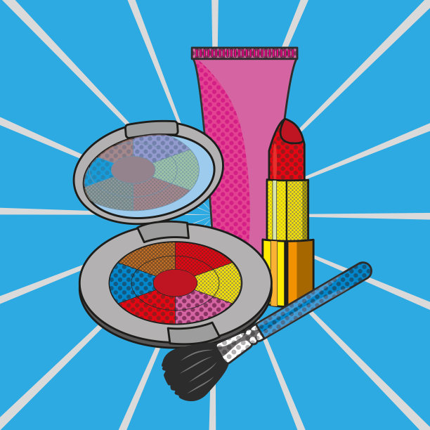 波普艺术构成设计图片下载