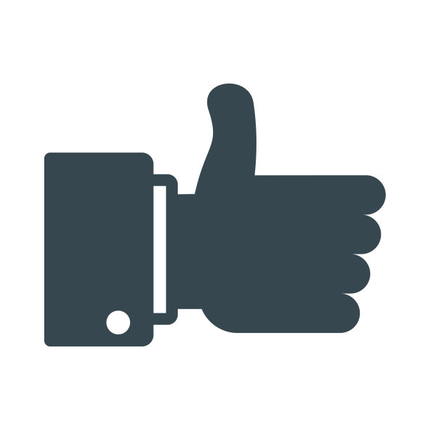 喜欢单色标志图片下载