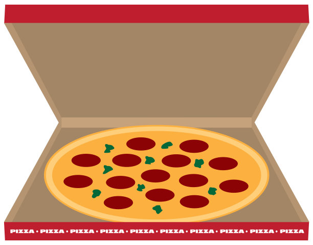 披萨盒图片下载