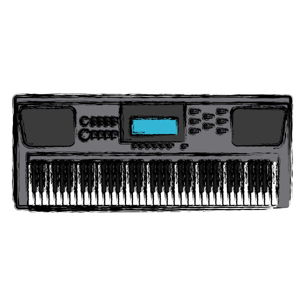 音乐键盘乐器图片下载