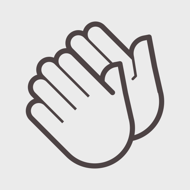 握手的姿势。图片下载