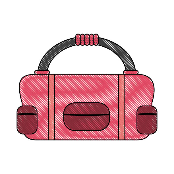 运动包孤立图片下载