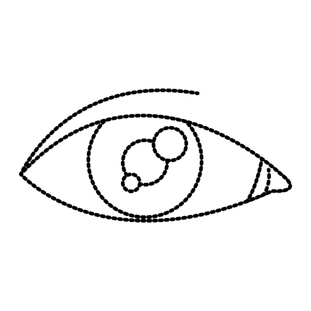 人眼孤立图片下载