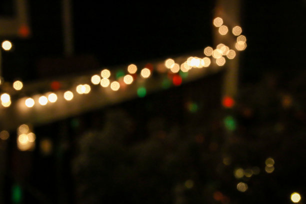 多色散景灯背景图片下载