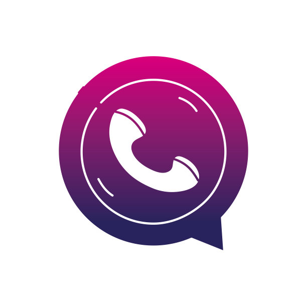 剪影电话呼号内聊天气泡图片下载