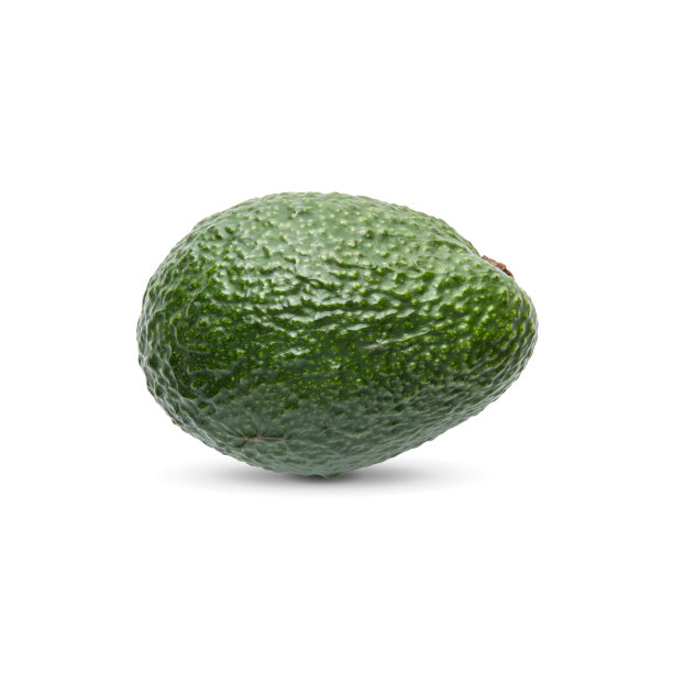 无缝模式与牛油果和叶子在白色的背景。全鳄梨和半鳄梨带叶子。食品的概念。与剪切路径图片下载