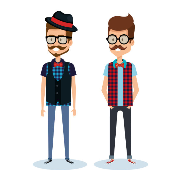 嬉皮士风格的阿凡达组图片下载